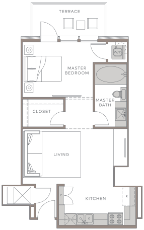 the first floor plan of the house